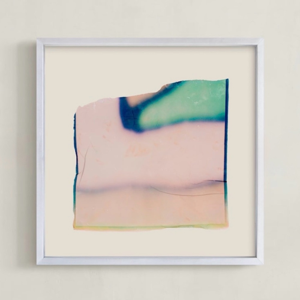 Minted Kamala Nahas "Four Square I" Limited Edition Framed Art 8.4"